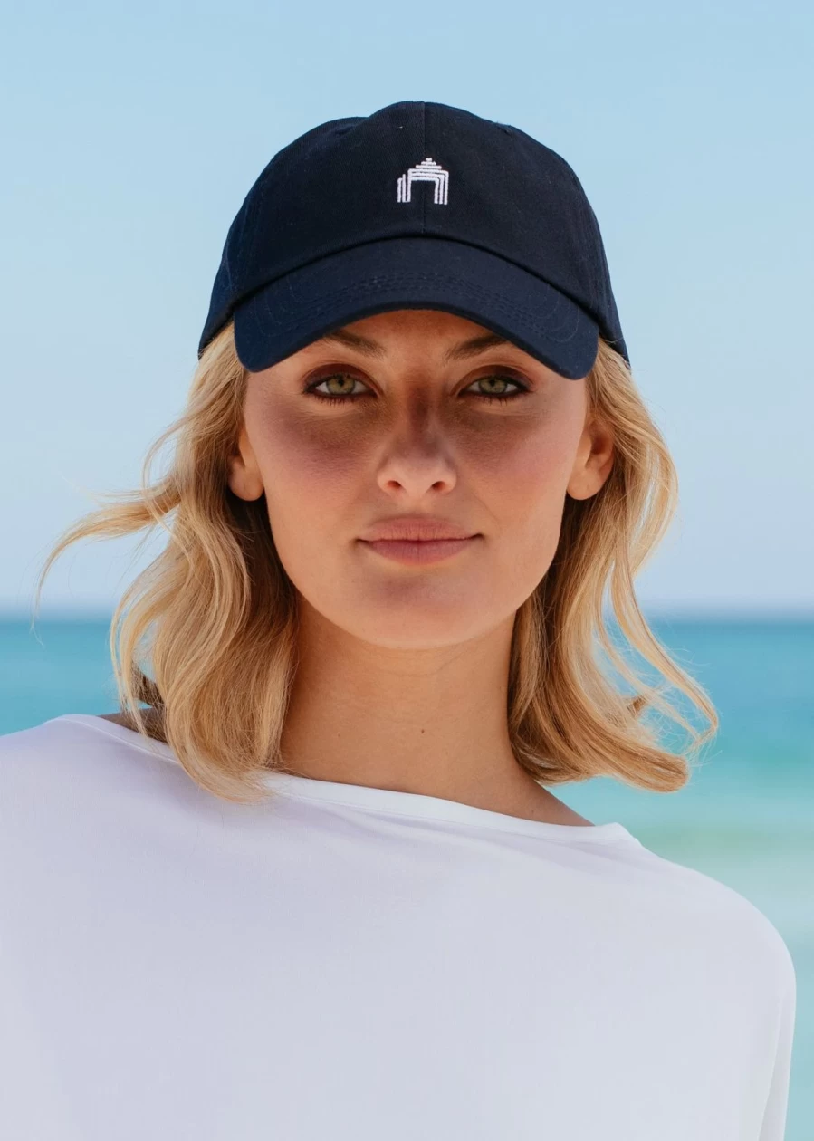 Women's Navy Baseball Cap by Cabana Life – Stylish Summer Hat for Outdoor Activities